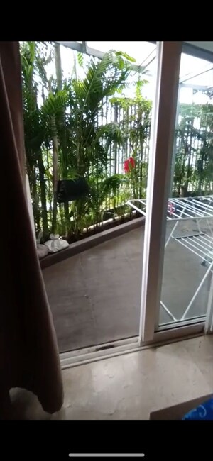 Balcony in 3 BHK Apartment at Lodha Fiorenza, Goregaon East – for Rent