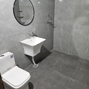 Bathroom in 1 BHK Builder Floor at Sector 9 – for Rent