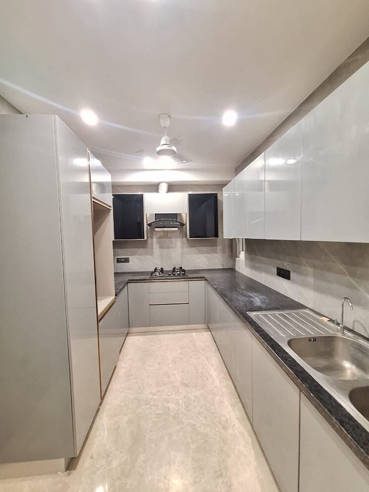 Kitchen, chattarpur 3 Bedroom 1150 Sq.Ft. Builder Floor In Chattarpur Delhi 9510198