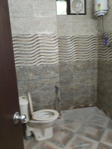 Bathroom in 3 BHK Builder Floor at Chattarpur – for Rent