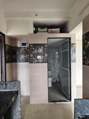 Kitchen in 1 BHK Apartment at Patil Divine Heights, Diva – for Rent