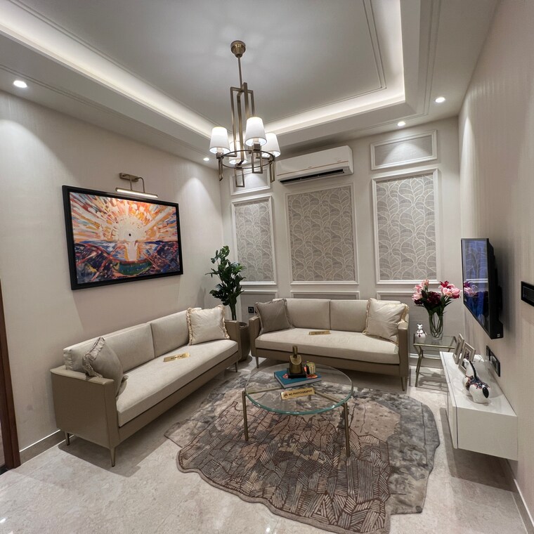 Living Room, sector 85 4 Bedroom 3500 Sq.Ft. Apartment In Sector 85 Mohali 9510495