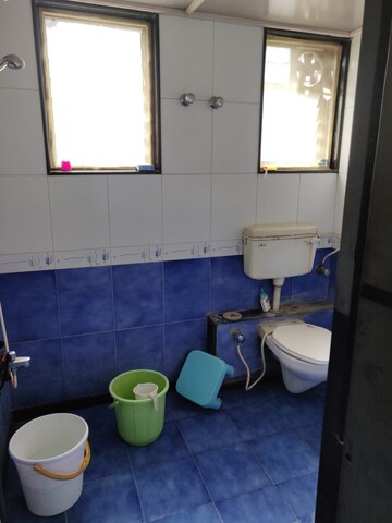 Bathroom in 2 BHK Apartment at Malini Apartment, Andheri East – for Rent