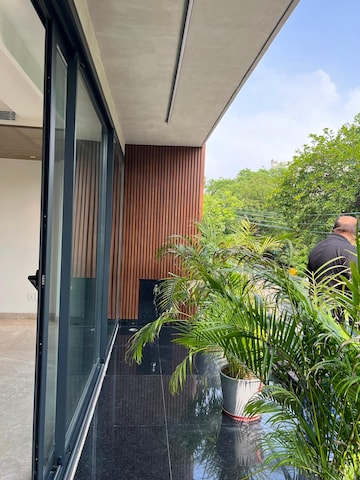 Balcony in 2 BHK Builder Floor at Greater Kailash I – for Rent