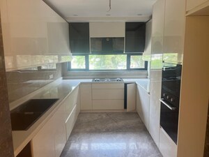 Kitchen in 4 BHK Builder Floor at Golf Course Road – for Sale