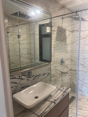 Bathroom in 4 BHK Builder Floor at Golf Course Road – for Sale