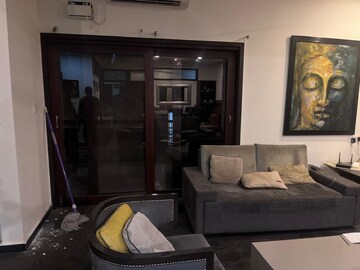 Living Room in 3 BHK Apartment at UB City, Ashok Nagar – for Rent