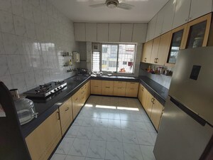 Kitchen in 3 BHK Apartment at Gokhale Rahulkunj, Rambaug Colony – for Rent