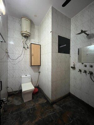 Bathroom in 2 BHK Builder Floor at Tagore Garden – for Rent