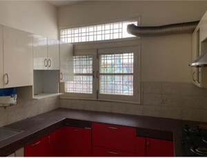 Kitchen in 3 BHK Villa at Ansal Oriental Villa, Sushant Lok Iii – for Rent