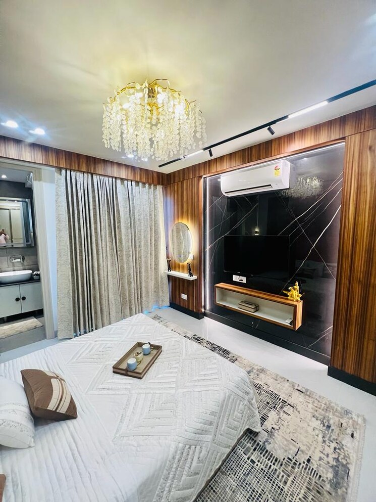 Bedroom, urban-the-zirk 3 Bedroom 1900 Sq.Ft. Apartment In Nabha Zirakpur 9511210