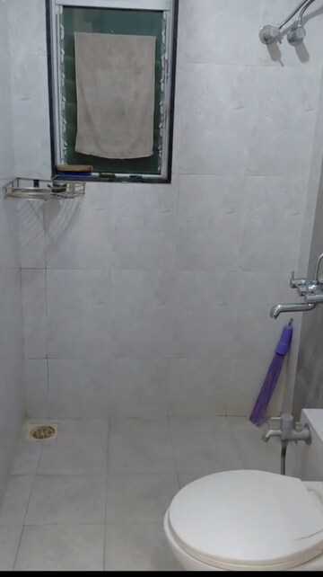Bathroom in 1 RK Apartment at Nav Dadar CHS, Dadar West – for Rent