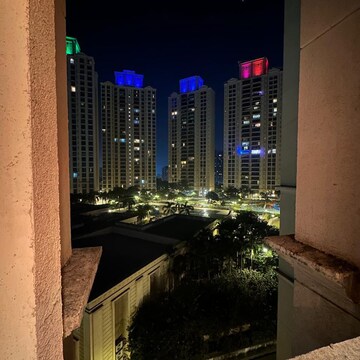 Kitchen in 2 BHK Apartment at One Hiranandani Park, Brahmand – for Rent