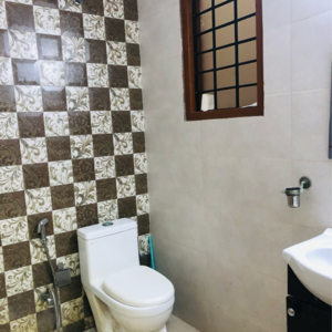 Attached Bathroom in 3.5 BHK Independent House at Sector 22b – for Rent