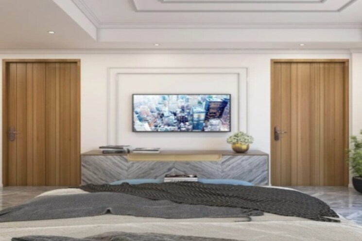 Bedroom, khodna kalan 2 Bedroom 1100 Sq.Ft. Builder Floor In Khodna Kalan Greater Noida 9511386