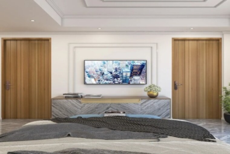 Bedroom, khodna kalan 2 Bedroom 1100 Sq.Ft. Builder Floor In Khodna Kalan Greater Noida 9511383
