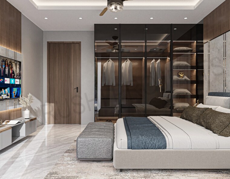 Bedroom, unitech-south-city-1 4 Bedroom 245 Sq.Yd. Builder Floor In South City 1 Gurgaon 9511350