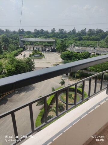 Balcony in 3 BHK Apartment at Ansal Crown Heights, Sector 80 – for Rent