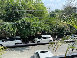 Balcony in 3 BHK Builder Floor at Greater Kailash I – for Rent