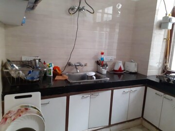 Kitchen in 2 BHK Builder Floor at Greater Kailash I – for Rent