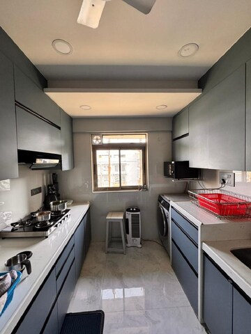 Kitchen in 3 BHK Apartment at Khar West – for Rent