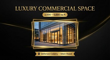  Office Space – Exterior View View at Defence Colony - for Rent
