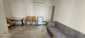 Living Room in 2 BHK Apartment at Lodha Amara, Kolshet Road – for Rent