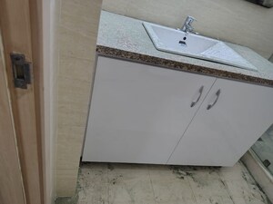 Bathroom in 4 BHK Apartment at DLF New Town Heights III, Sector 91 – for Rent