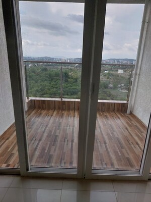 Balcony in 3 BHK Apartment at Kolte Patil Life Republic, Hinjewadi – for Rent