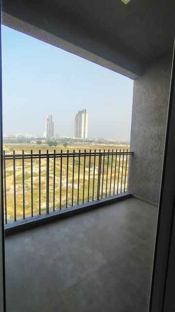 Balcony in 3 BHK Apartment at Smart World Orchard, Sector 61 – for Rent