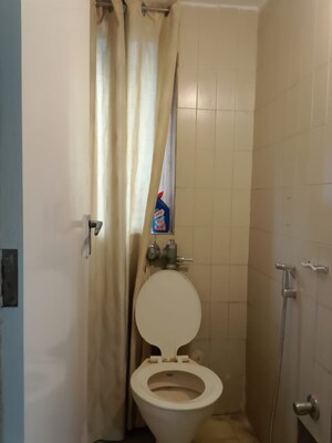 Bathroom in 1 BHK Apartment at Hiranandani Princeton CHS, Powai – for Rent