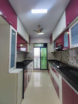 Kitchen in 2 BHK Apartment at Gajra Bhoomi Colossa, Airoli Sector 19 – for Sale