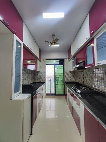 Kitchen in 2 BHK Apartment at Gajra Bhoomi Colossa, Airoli Sector 19 – for Sale