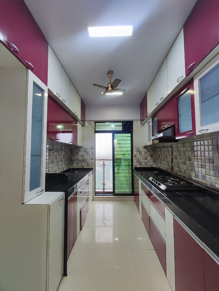 Kitchen, gajra-bhoomi-colossa 2 Bedroom 1250 Sq.Ft. Apartment In Airoli Sector 19 Navi Mumbai 9511880