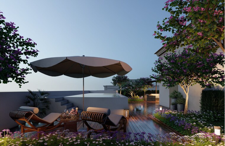 Exterior View, central-park-the-orchard 3 Bedroom 2129 Sq.Ft. Builder Floor In Sohna Sector 33 Gurgaon 9511908