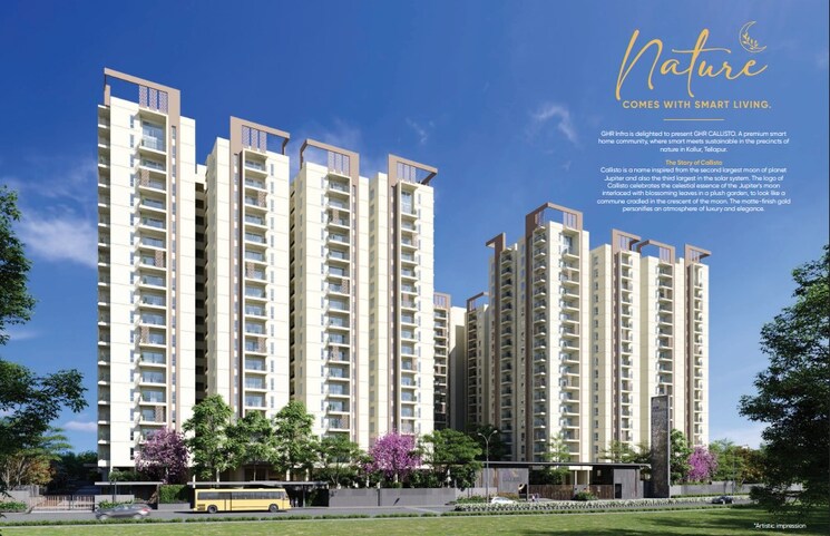 Exterior View, ghr-callisto 3 Bedroom 1915 Sq.Ft. Apartment In Kollur Hyderabad 9512109