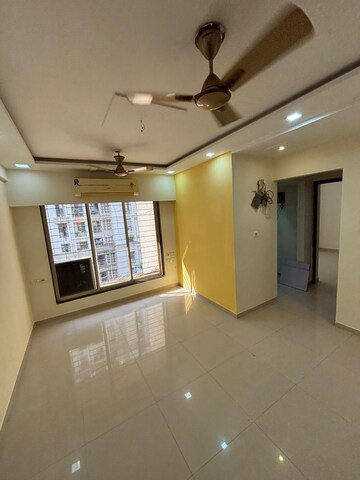 Living Room in 1 BHK Apartment at Bhoomi Acres, Thane West – for Rent