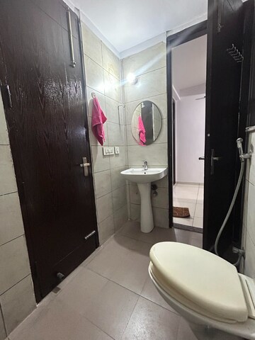 Bathroom in 3 BHK Apartment at Motiaz Royal Citi, Ambala Highway – for Rent