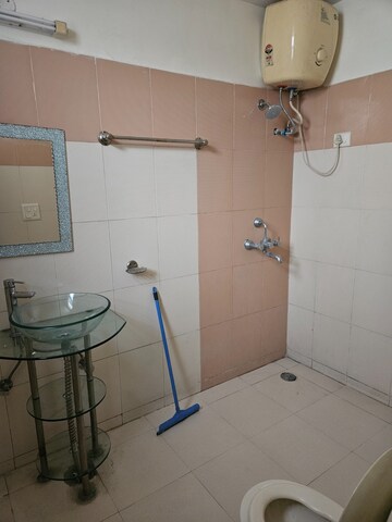 Bathroom in 3 BHK Apartment at NK Savitry Enclave, Vip Road – for Rent