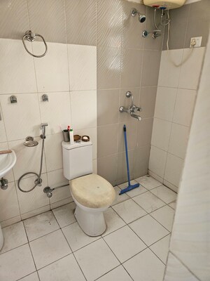 Bathroom in 3 BHK Apartment at NK Savitry Enclave, Vip Road – for Rent