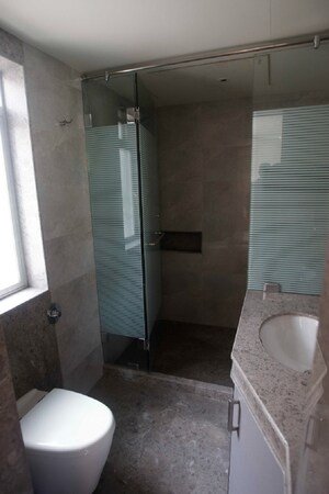 Bathroom in 3 BHK Apartment at Khar West – for Rent