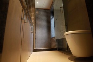 Bathroom in 3 BHK Apartment at Khar West – for Rent