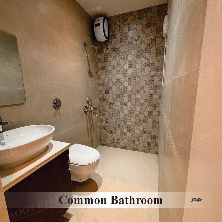 Attached Bathroom, hiranandani-meadows 2 Bedroom 650 Sq.Ft. Apartment In Manpada Thane 9512398