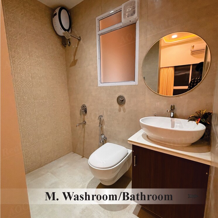 Bathroom, hiranandani-meadows 2 Bedroom 650 Sq.Ft. Apartment In Manpada Thane 9512398