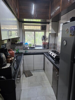 Kitchen in 2 BHK Apartment at Vile Parle East – for Rent
