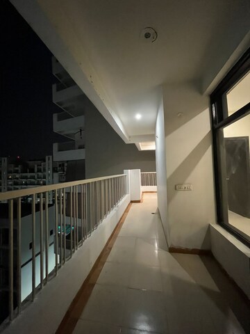 Balcony in 3 BHK Apartment at Golden Sand Apartments, Dhakoli – for Rent