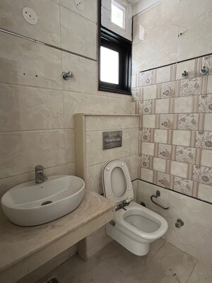 Bathroom in 3 BHK Apartment at Golden Sand Apartments, Dhakoli – for Rent