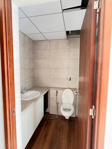 Bathroom in 3 BHK Apartment at Sobha Windsor, Whitefield – for Rent