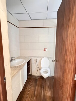 Bathroom in 3 BHK Apartment at Sobha Windsor, Whitefield – for Rent