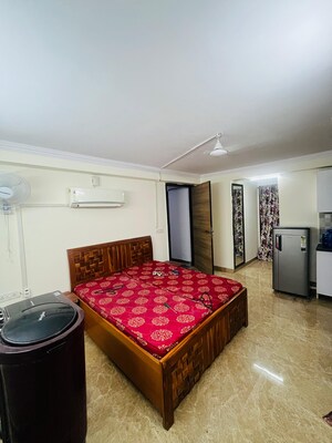 Bedroom in 1 BHK Builder Floor at Saket – for Rent